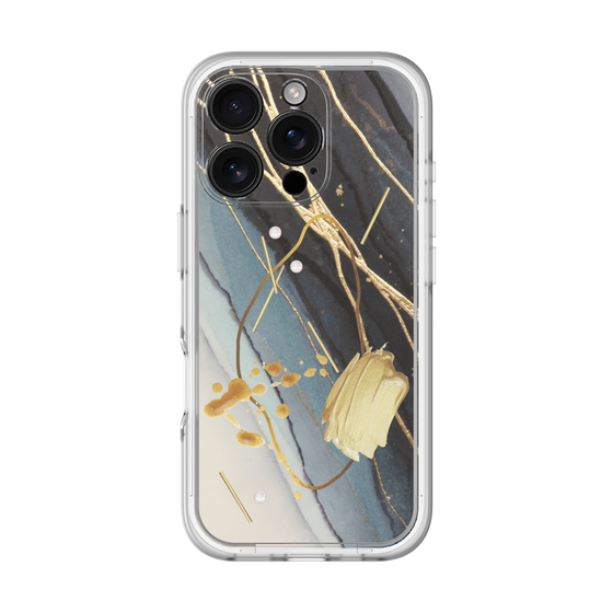 プレミアムパネル［ Marble Nuance Painting Black ］