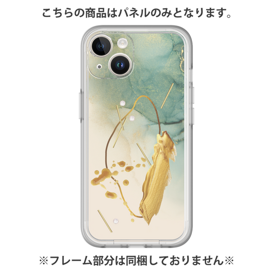 プレミアムパネル［ Marble Nuance Painting Green ］