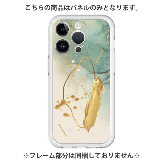 プレミアムパネル［ Marble Nuance Painting Green ］