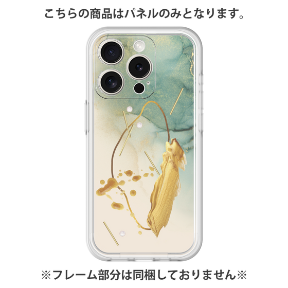 プレミアムパネル［ Marble Nuance Painting Green ］