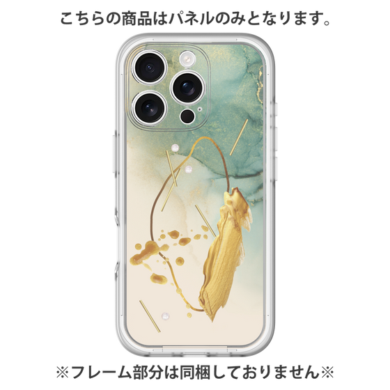 プレミアムパネル［ Marble Nuance Painting Green ］