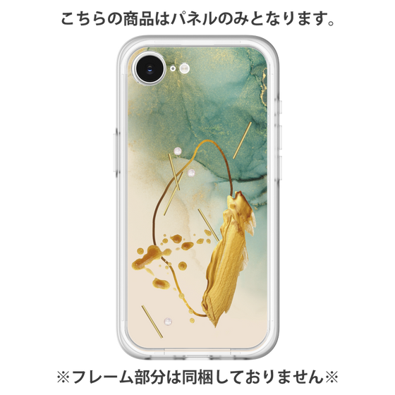 プレミアムパネル［ Marble Nuance Painting Green ］