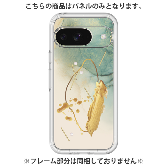 プレミアムパネル［ Marble Nuance Painting Green ］