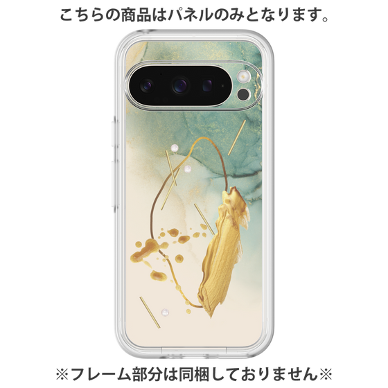 プレミアムパネル［ Marble Nuance Painting Green ］