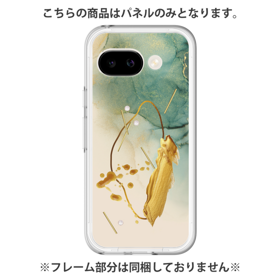 プレミアムパネル［ Marble Nuance Painting Green ］