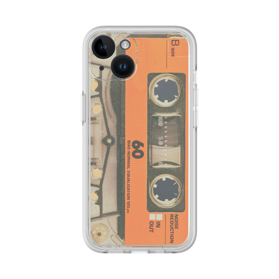 プレミアムパネル［ RETORO CASSETTE TAPE - Skeleton Orange ］