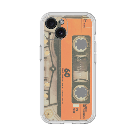 プレミアムパネル［ RETORO CASSETTE TAPE - Skeleton Orange ］