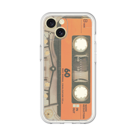 プレミアムパネル［ RETORO CASSETTE TAPE - Skeleton Orange ］