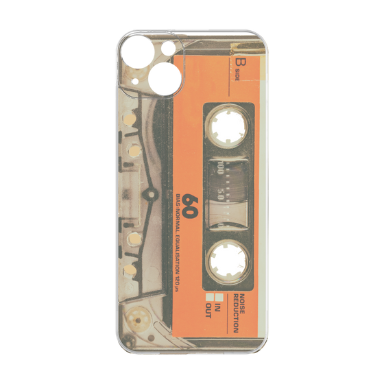 プレミアムパネル［ RETORO CASSETTE TAPE - Skeleton Orange ］