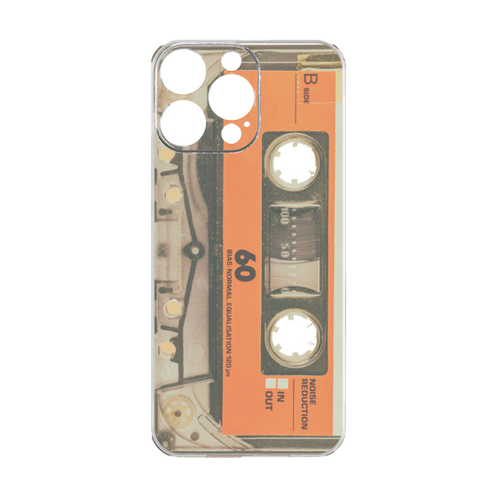 プレミアムパネル［ RETORO CASSETTE TAPE - Skeleton Orange ］