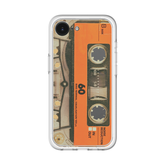 プレミアムパネル［ RETORO CASSETTE TAPE - Skeleton Orange ］