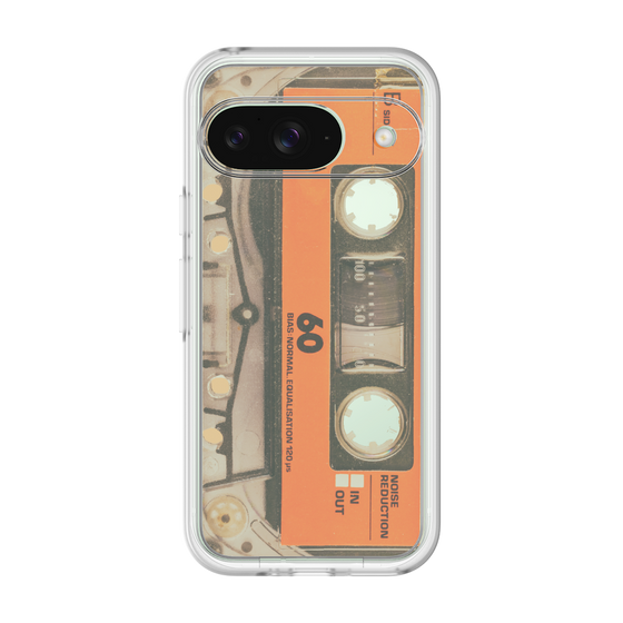 プレミアムパネル［ RETORO CASSETTE TAPE - Skeleton Orange ］