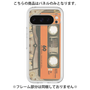 プレミアムパネル［ RETORO CASSETTE TAPE - Skeleton Orange ］