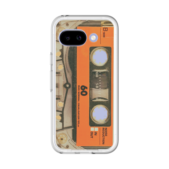 プレミアムパネル［ RETORO CASSETTE TAPE - Skeleton Orange ］