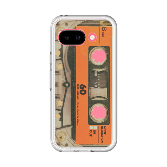 プレミアムパネル［ RETORO CASSETTE TAPE - Skeleton Orange ］