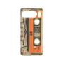 プレミアムパネル［ RETORO CASSETTE TAPE - Skeleton Orange ］