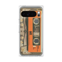 プレミアムパネル［ RETORO CASSETTE TAPE - Skeleton Orange ］
