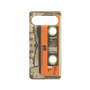 プレミアムパネル［ RETORO CASSETTE TAPE - Skeleton Orange ］