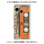 プレミアムパネル［ RETORO CASSETTE TAPE - Skeleton Orange ］