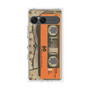 プレミアムパネル［ RETORO CASSETTE TAPE - Skeleton Orange ］