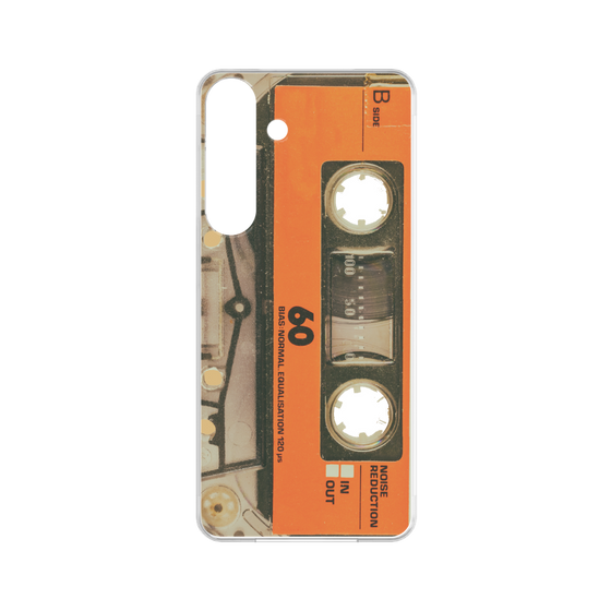 プレミアムパネル［ RETORO CASSETTE TAPE - Skeleton Orange ］