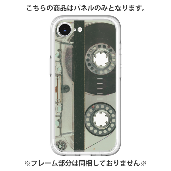 プレミアムパネル［ RETORO CASSETTE TAPE - Skeleton Blue ］