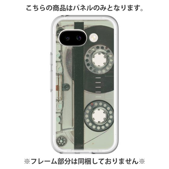 プレミアムパネル［ RETORO CASSETTE TAPE - Skeleton Blue ］
