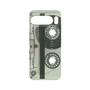 プレミアムパネル［ RETORO CASSETTE TAPE - Skeleton Blue ］
