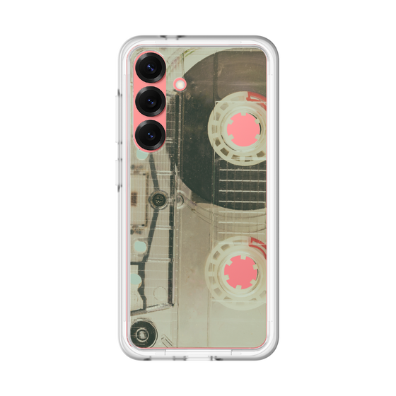 プレミアムパネル［ RETORO CASSETTE TAPE - Skeleton Red ］