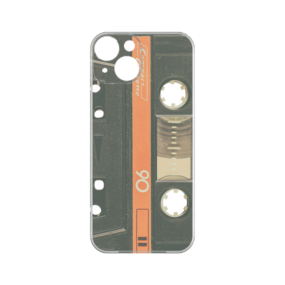 プレミアムパネル［ RETORO CASSETTE TAPE - Opacity Black ］
