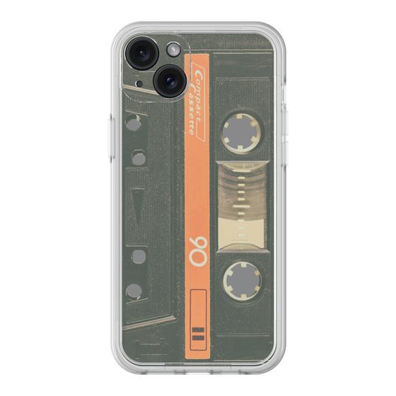 プレミアムパネル［ RETORO CASSETTE TAPE - Opacity Black ］