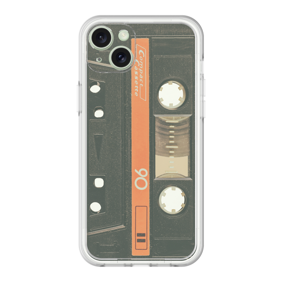 プレミアムパネル［ RETORO CASSETTE TAPE - Opacity Black ］