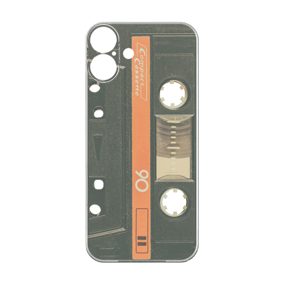 プレミアムパネル［ RETORO CASSETTE TAPE - Opacity Black ］