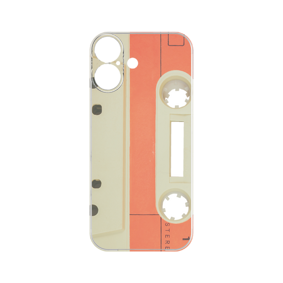 プレミアムパネル［ RETORO CASSETTE TAPE - Opacity White ］