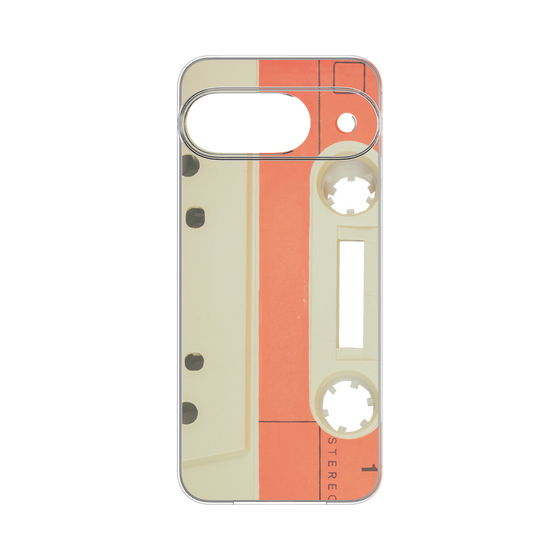 プレミアムパネル［ RETORO CASSETTE TAPE - Opacity White ］