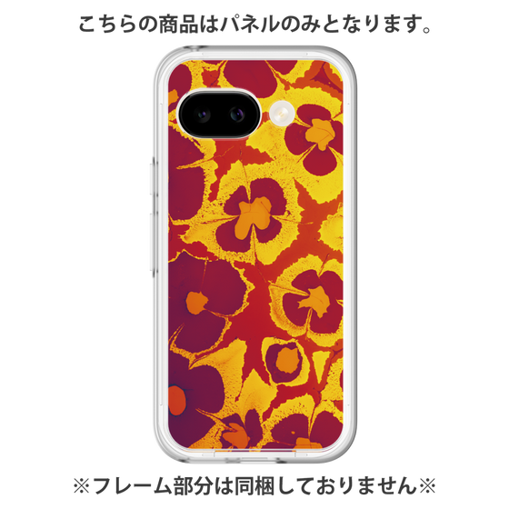 プレミアムパネル［ y2k(Year2000) - Flower - Orange purple ］