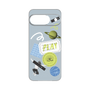 プレミアムパネル［ Playful sticker - Dusty Blue ］