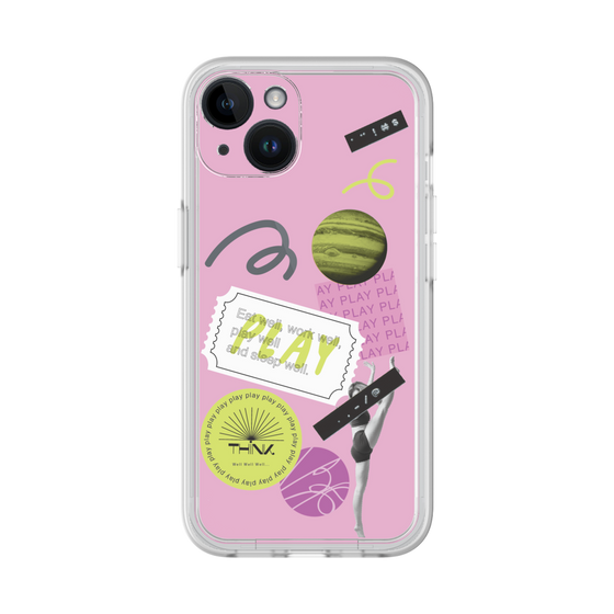 プレミアムパネル［ Playful sticker - Dusty Pink ］