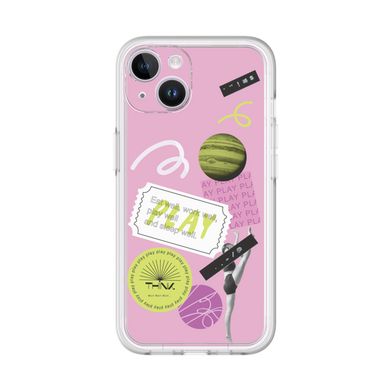 プレミアムパネル［ Playful sticker - Dusty Pink ］