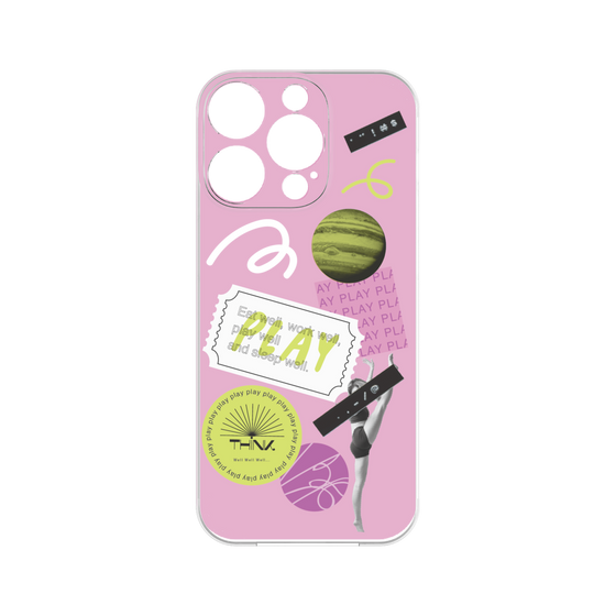 プレミアムパネル［ Playful sticker - Dusty Pink ］
