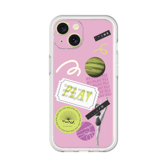 プレミアムパネル［ Playful sticker - Dusty Pink ］