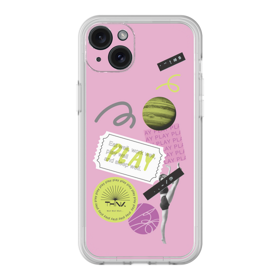 プレミアムパネル［ Playful sticker - Dusty Pink ］