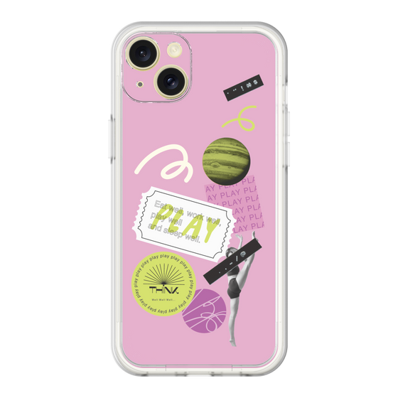 プレミアムパネル［ Playful sticker - Dusty Pink ］