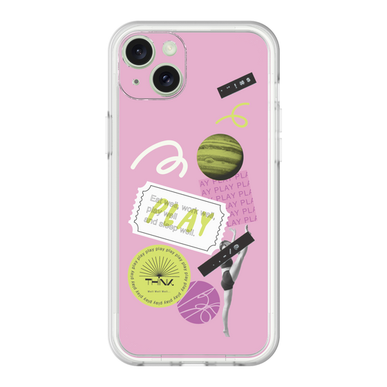 プレミアムパネル［ Playful sticker - Dusty Pink ］