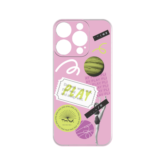 プレミアムパネル［ Playful sticker - Dusty Pink ］