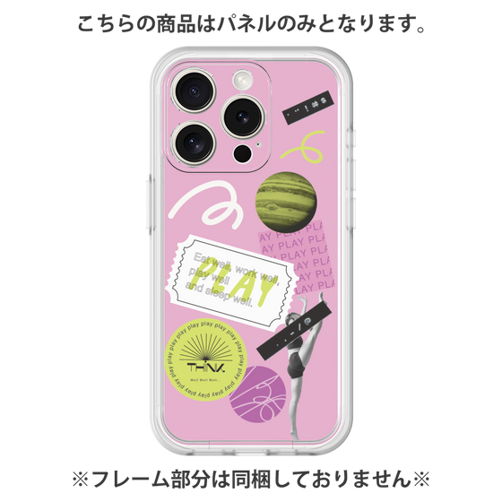 プレミアムパネル［ Playful sticker - Dusty Pink ］