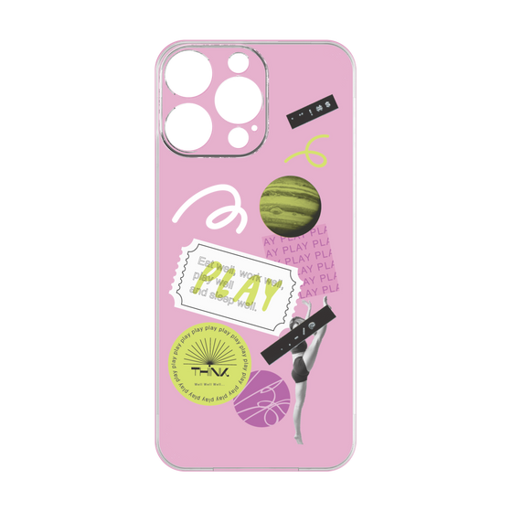 プレミアムパネル［ Playful sticker - Dusty Pink ］