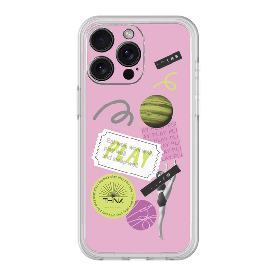 プレミアムパネル［ Playful sticker - Dusty Pink ］