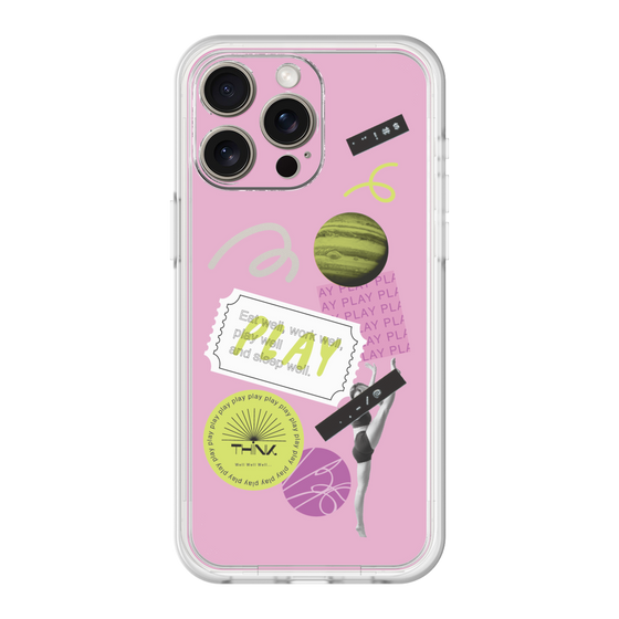 プレミアムパネル［ Playful sticker - Dusty Pink ］
