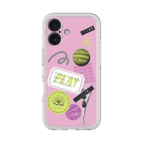 プレミアムパネル［ Playful sticker - Dusty Pink ］